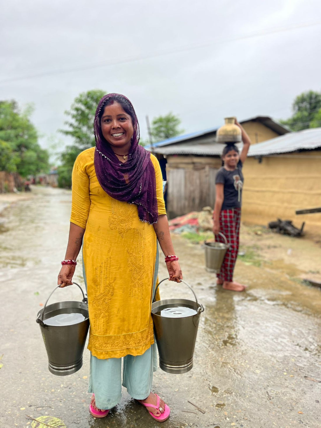 Building a Toilet and Washroom in Remote Village